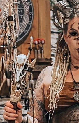 Our sorceress - don't cross her!