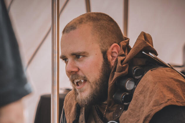Gorstag: a Witcher or a Werewolf? Actually a terrifying mixture of both...